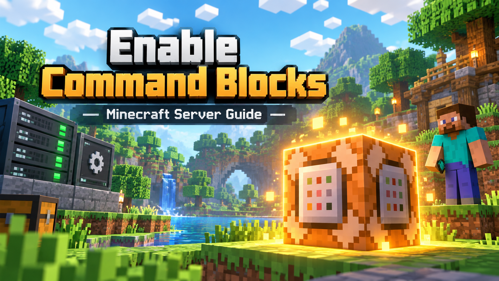 How to enable command blocks on your minecraft server