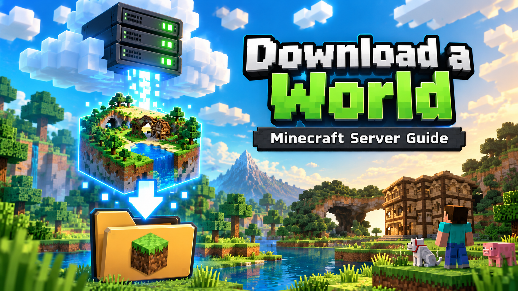 How to Download a World From Your Minecraft Server