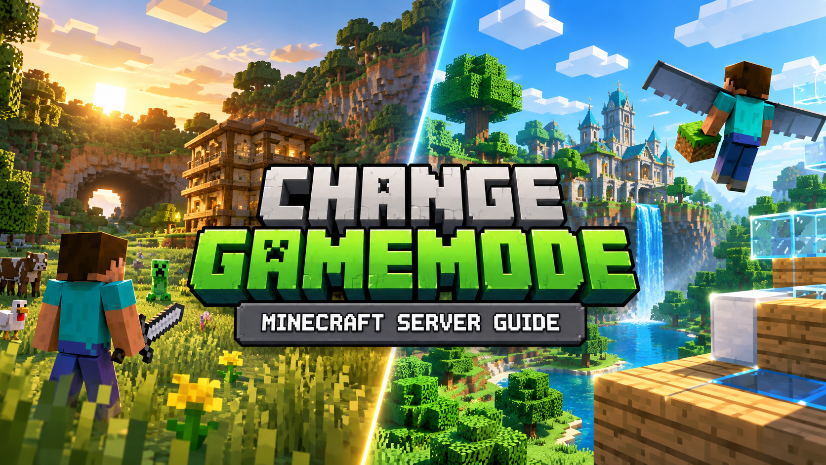 How to change the gamemode of your minecraft server